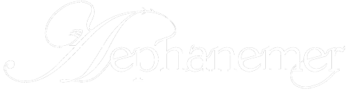 Band Logo Aephanemer - white font-colour, transparent background