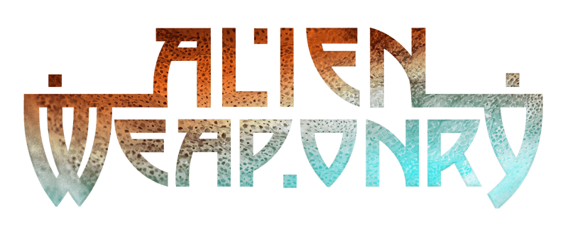 Band Logo Alien Weaponry - transparent background