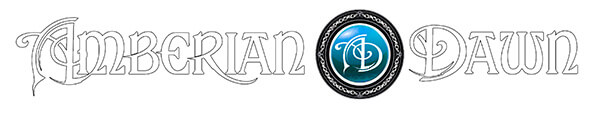 Band Logo Amberian Dawn - white background
