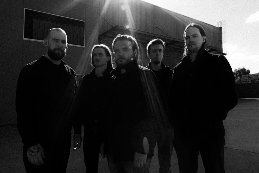 Be'Lakor - Australian Melodic Death Metal Band - Black and White Band Picture