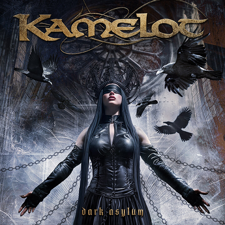 Album cover "Dark Asylum" - Kamelot