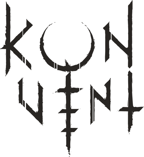 Band logo Konvent transparent black