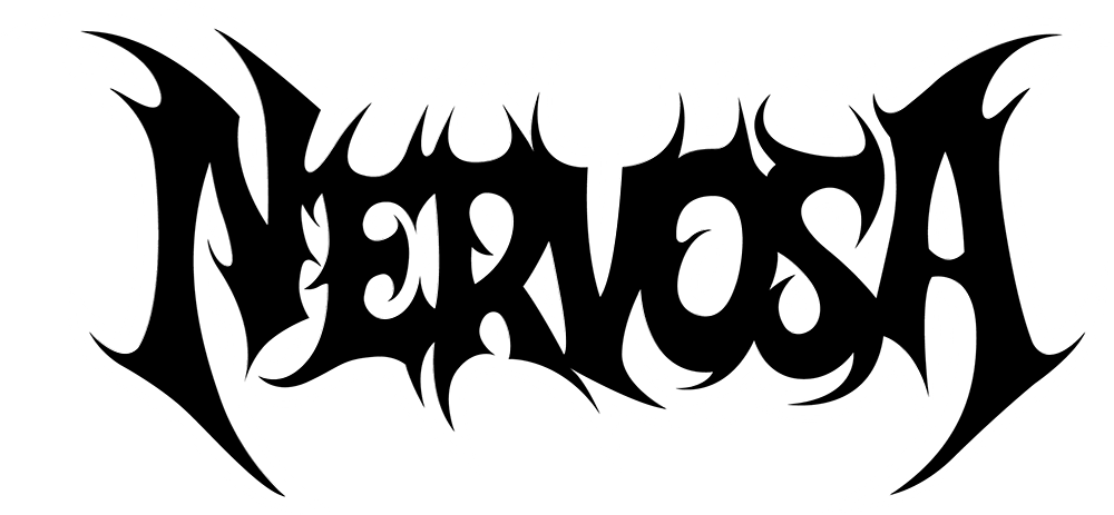 Band logo Nervosa - black