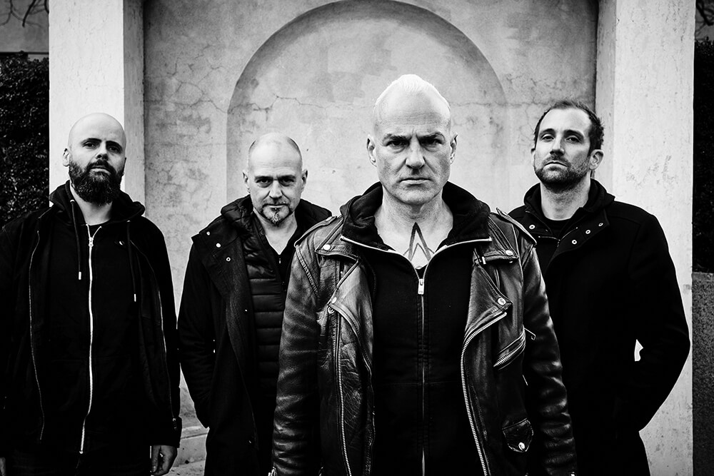 Samael - Swiss Experimental Black Metal Band - Black and White
