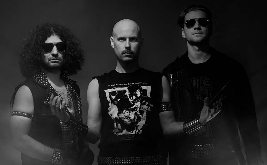 Stälker - New Zealand Heavy Metal Band - Black and White