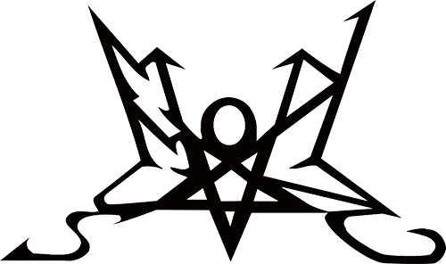 Band logo Summoning - black font-colour - transparent background