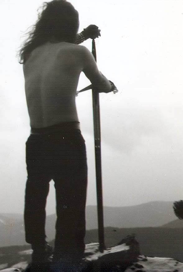 Silenius - Summoning's keyboardist, vocalist - Black and White