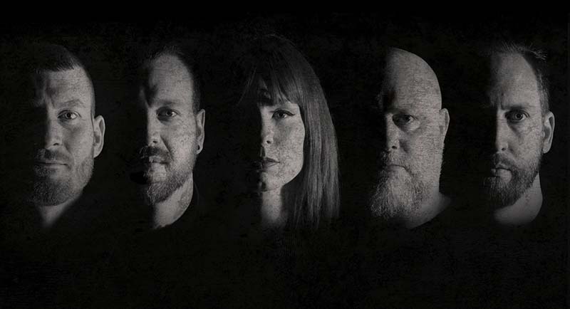 Walls Of Jericho - female fronted American Metalcore Band - Black and White