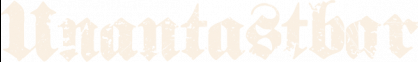 Unantastbar