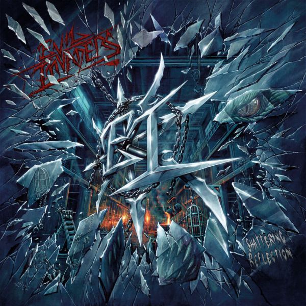 Album cover "Shattering Reflection" - Evil Invaders
